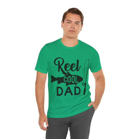 Reel Cool Dad Jersey Short Sleeve Tee
