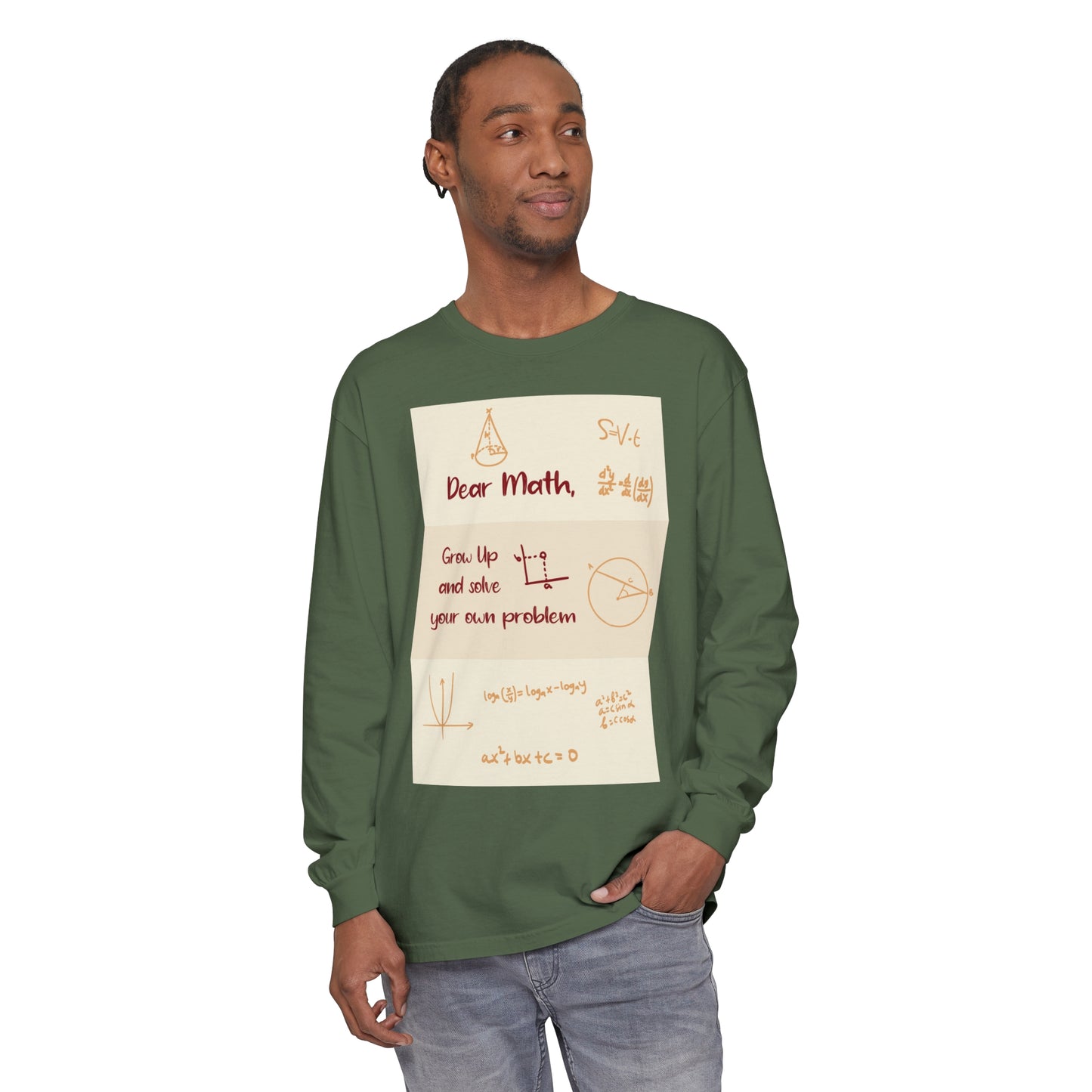 Dear Math Long Sleeve T-Shirt