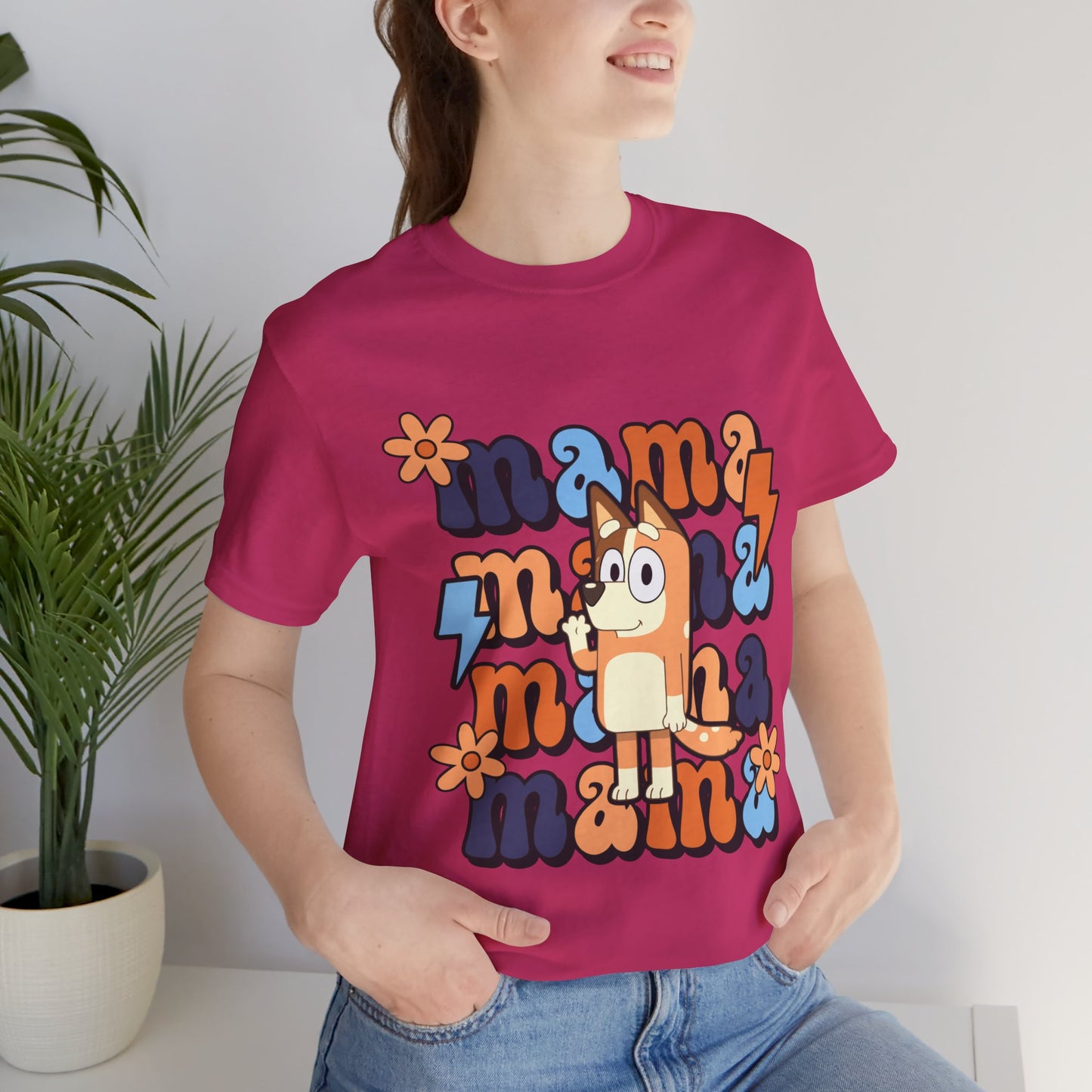 Mama Jersey Short Sleeve Tee