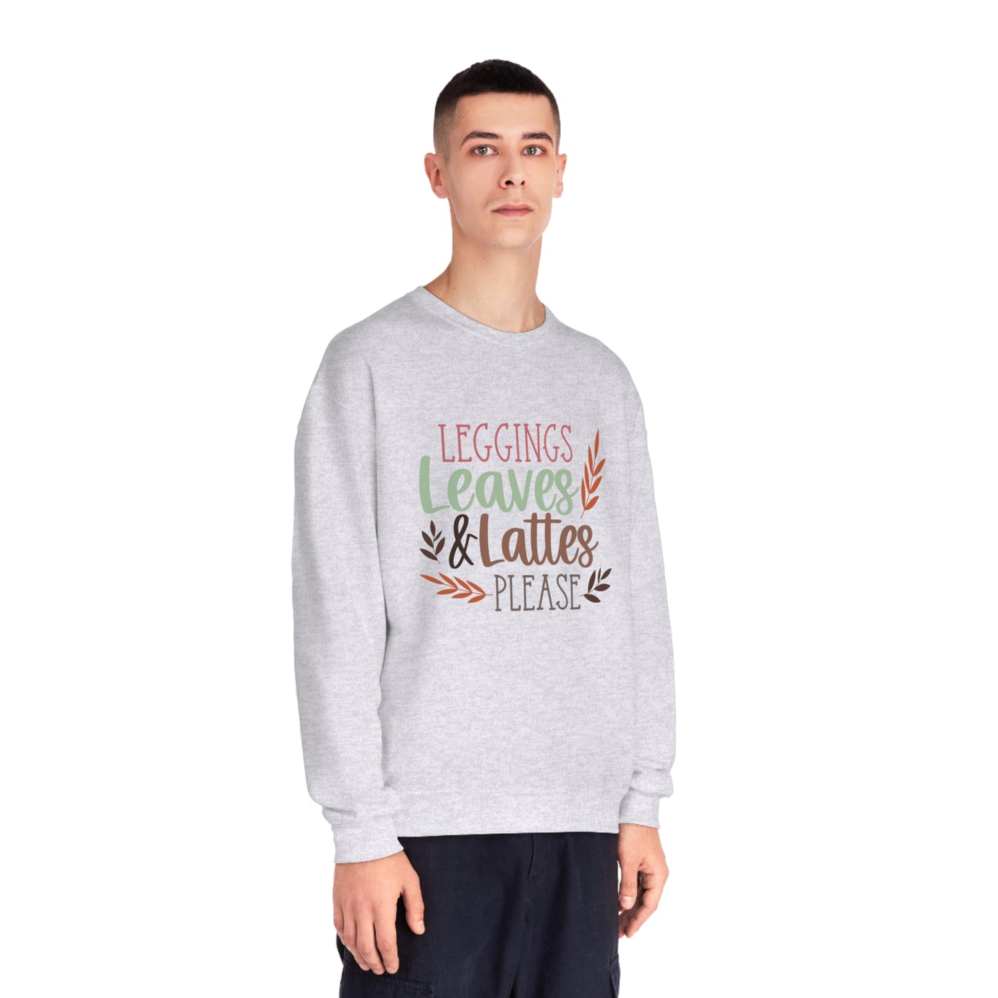 Leggings, Leaves & Lattes Please Crewneck Sweatshirt