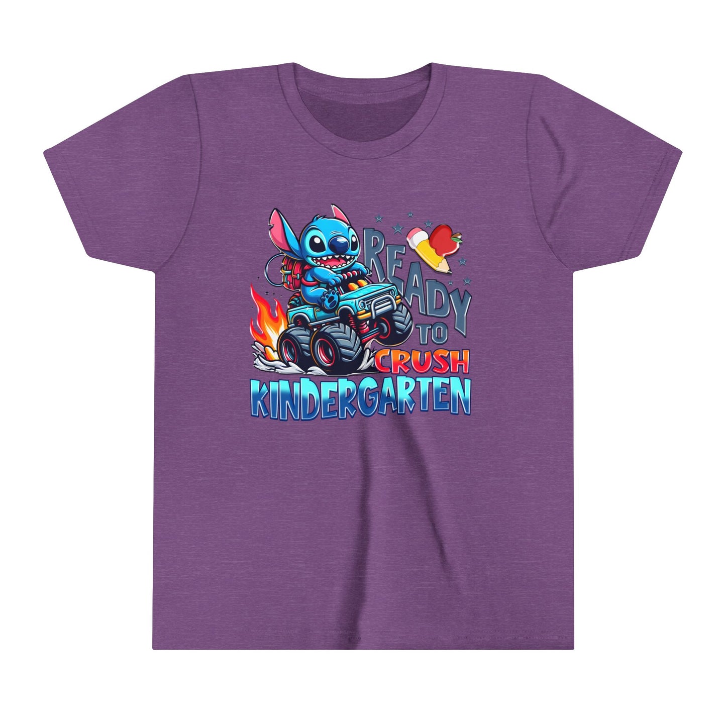 Ready to Crush Kindergarten Youth Short Sleeve Tee