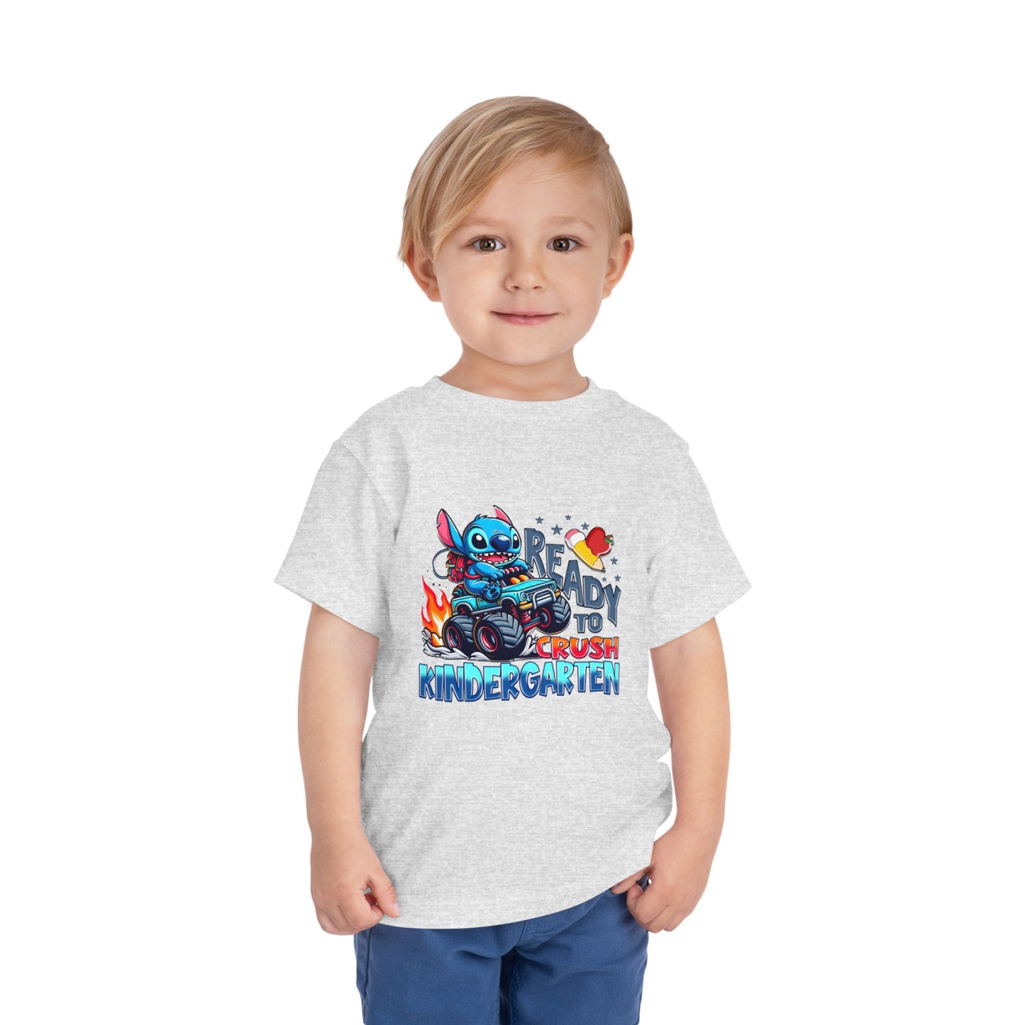 Ready to Crush Kindergarten Toddler Short Sleeve Tee