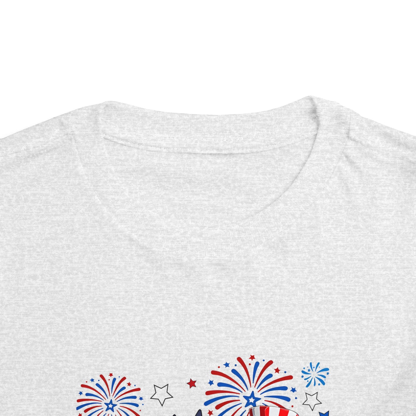 Red, White & Bluey Toddler Short Sleeve Tee