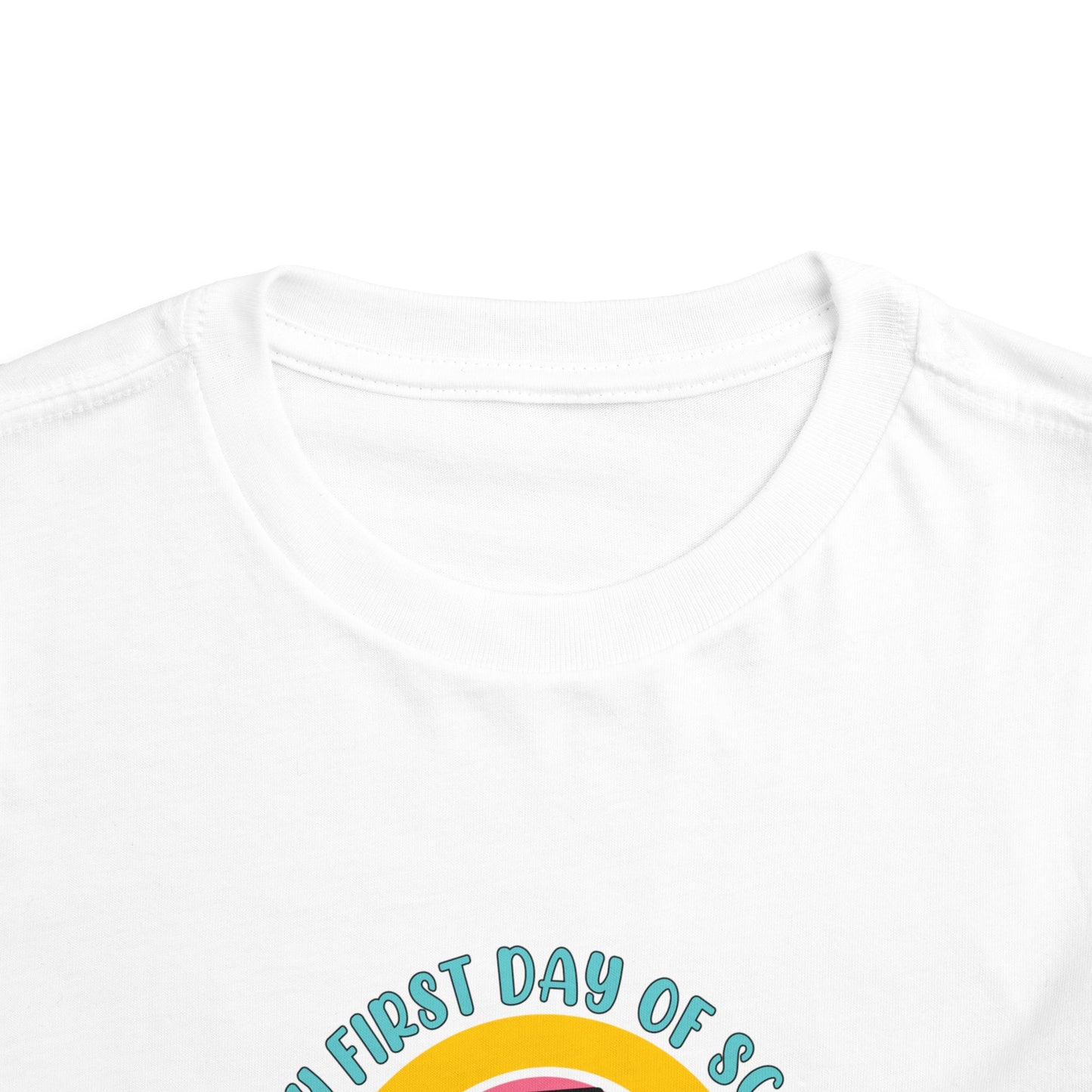 Happy First Day of School - Pre-K Toddler Short Sleeve Tee