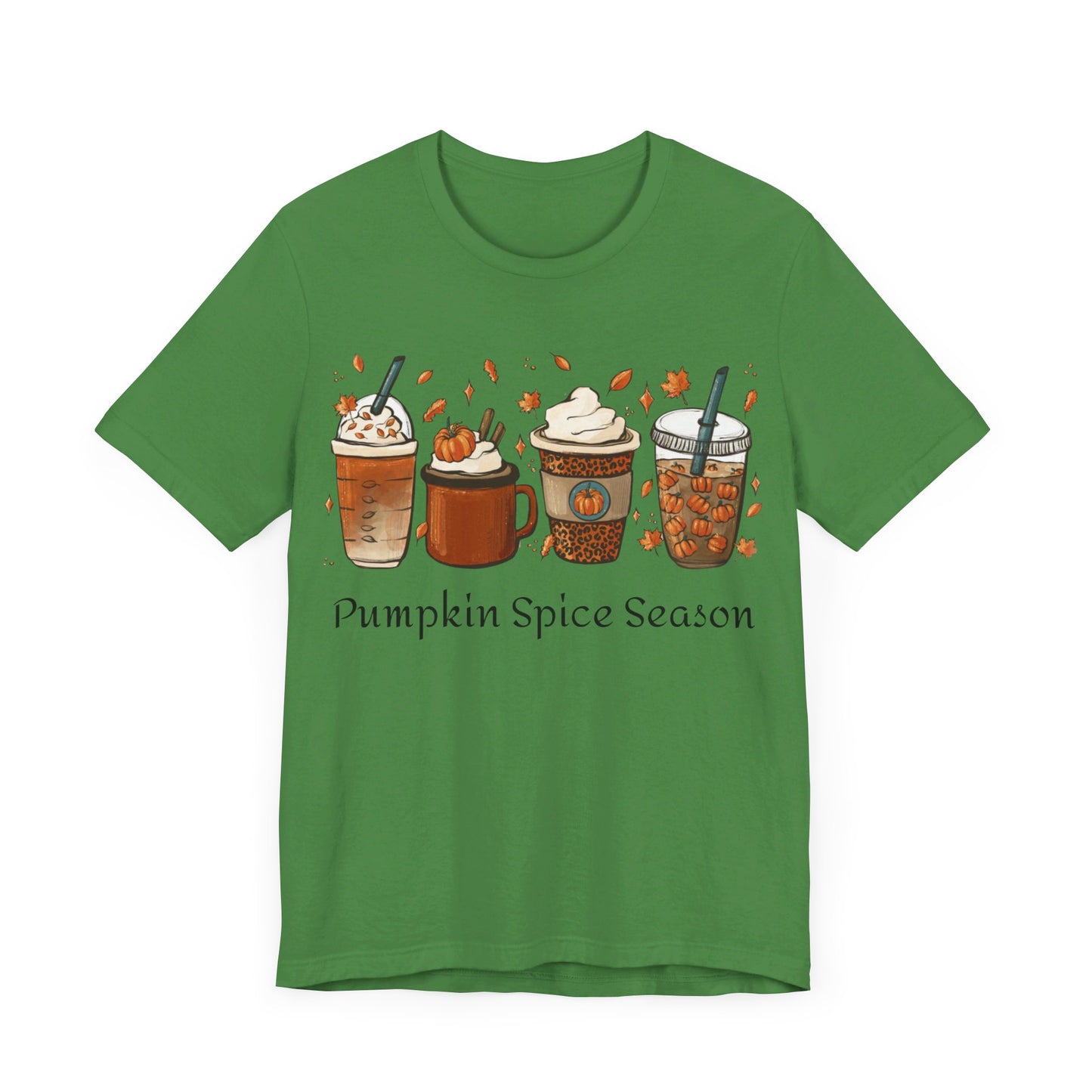Pumpkin Spice Season Jersey Short Sleeve Tee