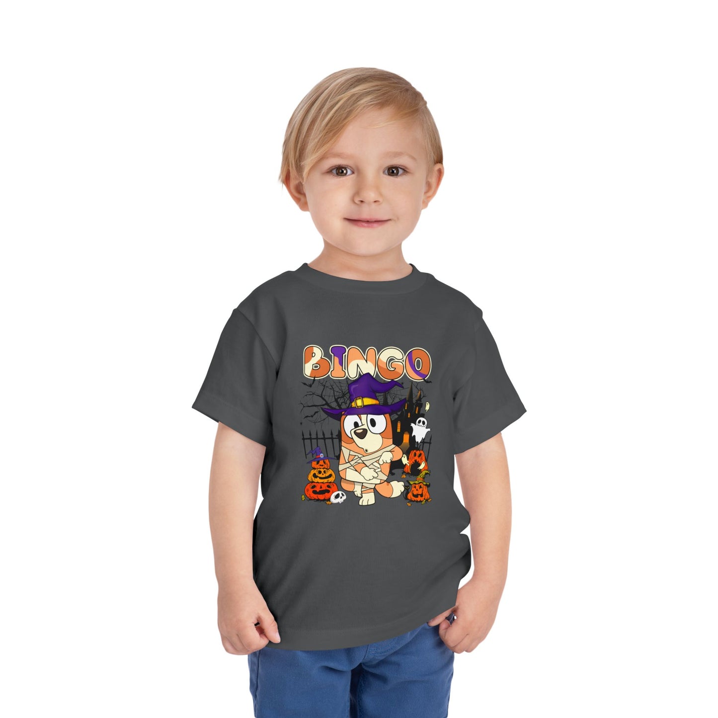 Bingo witch Toddler Short Sleeve Tee
