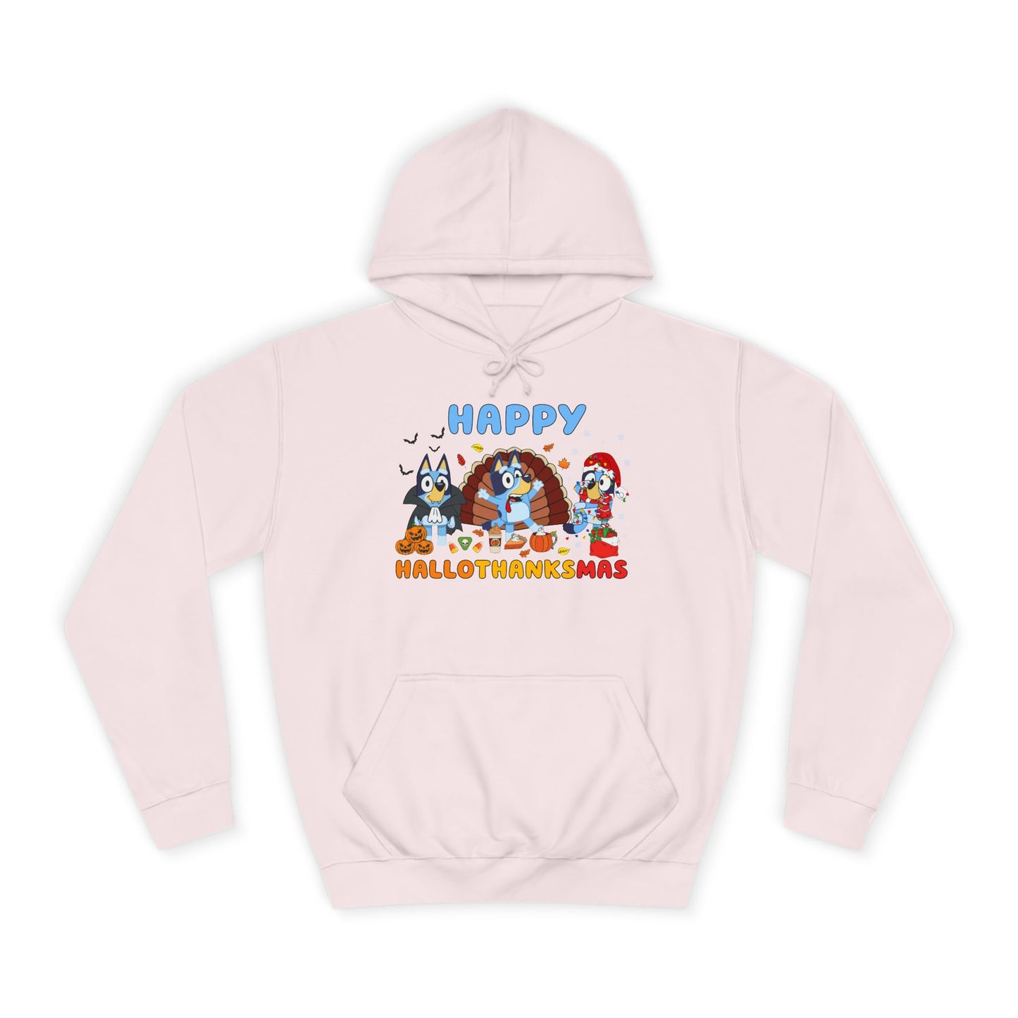 Happy Hallothanksmas College Hoodie