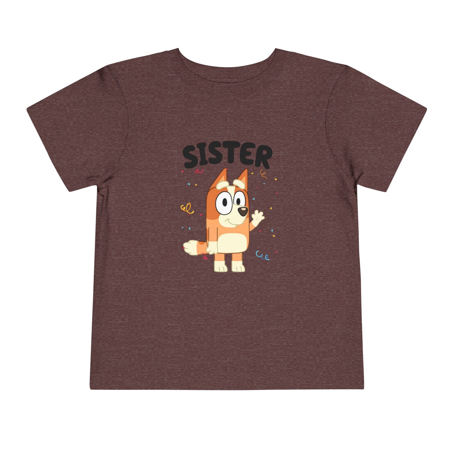 Sister Birthday Toddler Short Sleeve Tee