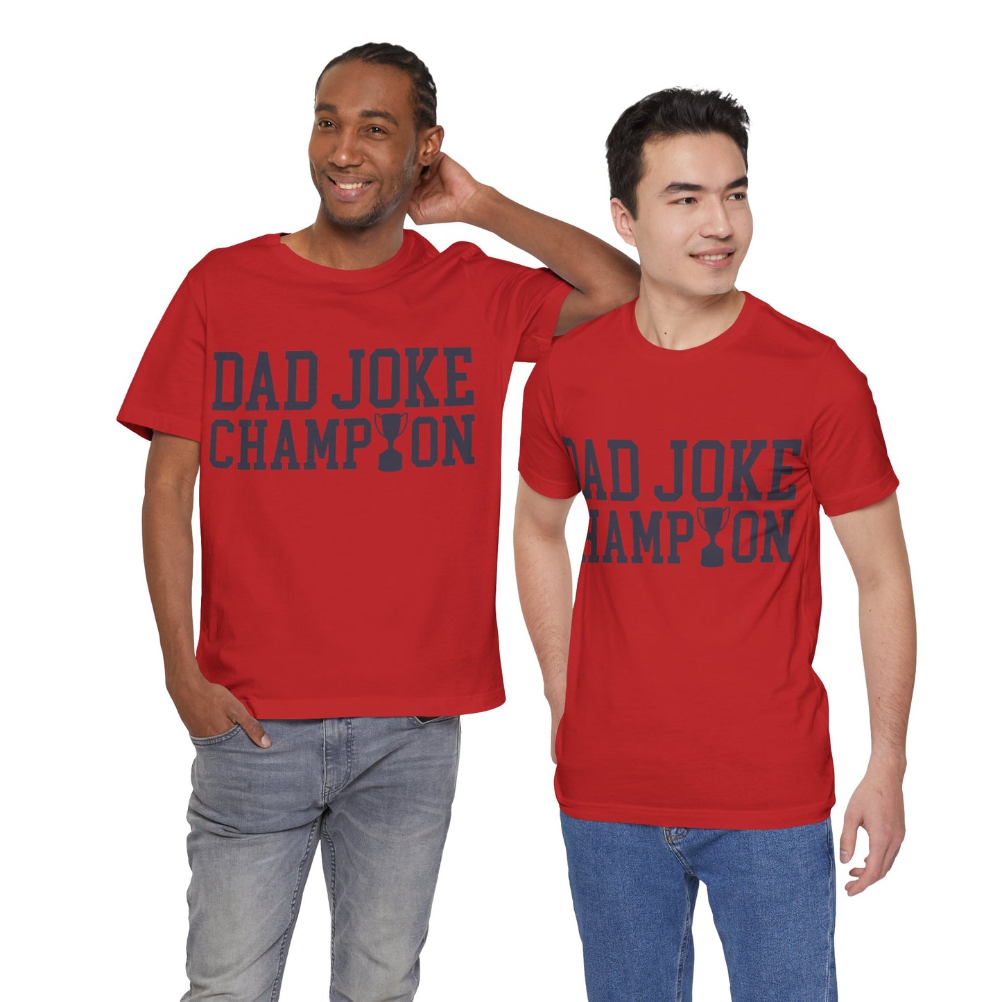 Dad Joke Champion Jersey Short Sleeve Tee