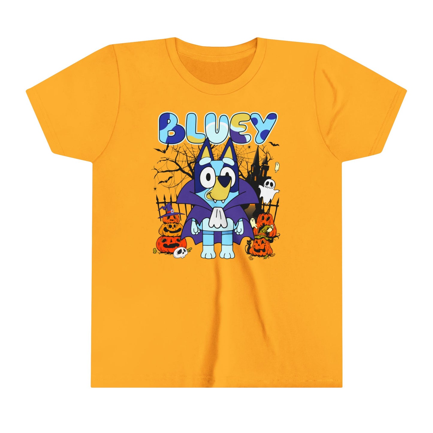 Blue vampire Youth Short Sleeve Tee