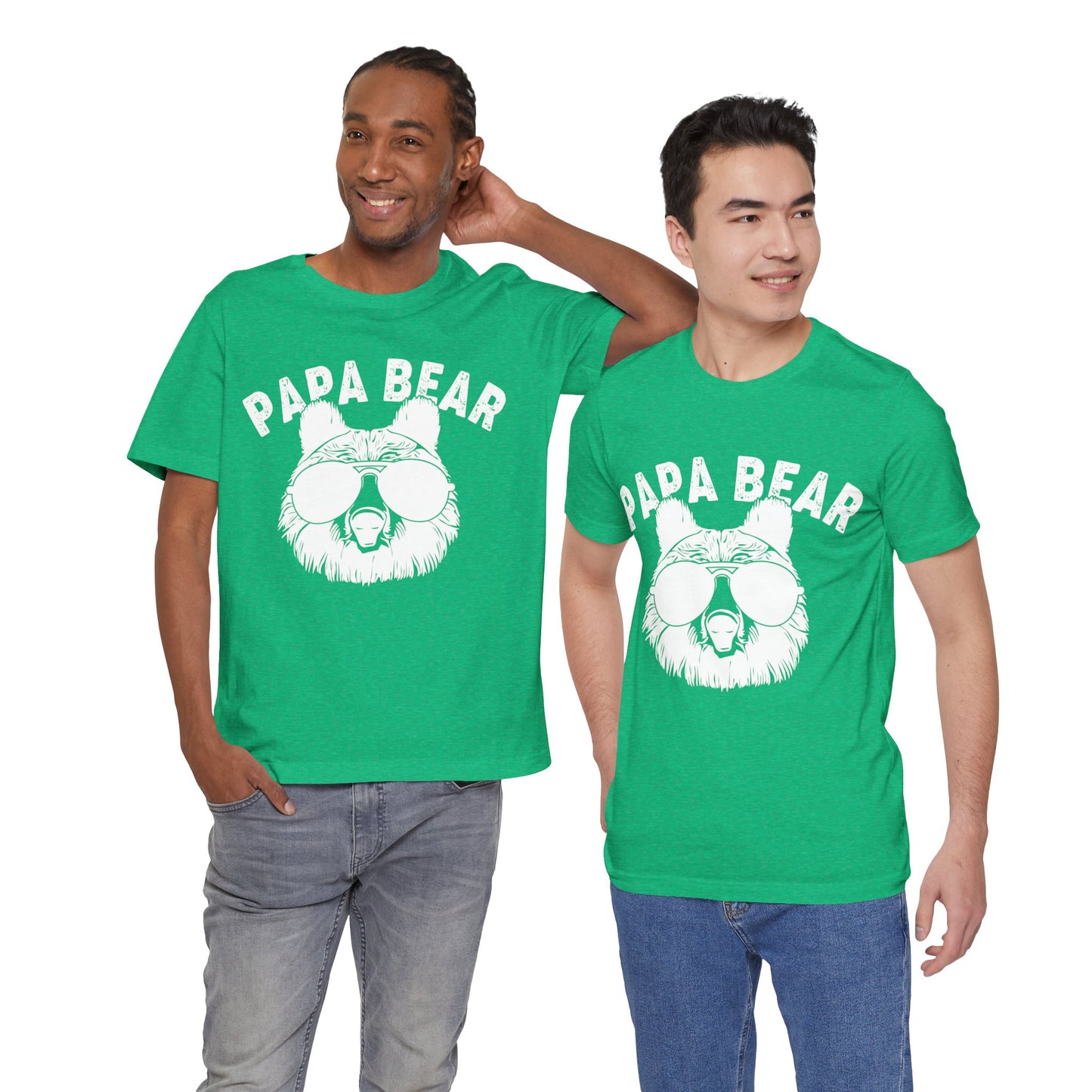 Papa Bear Jersey Short Sleeve Tee