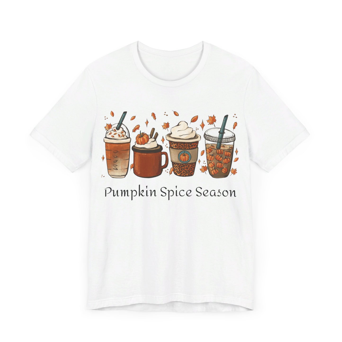 Pumpkin Spice Season Jersey Short Sleeve Tee