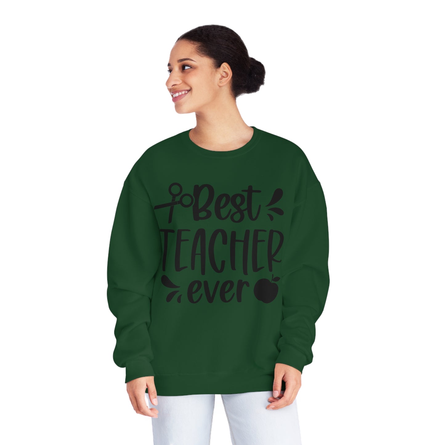 Best Teacher Ever Crewneck Sweatshirt