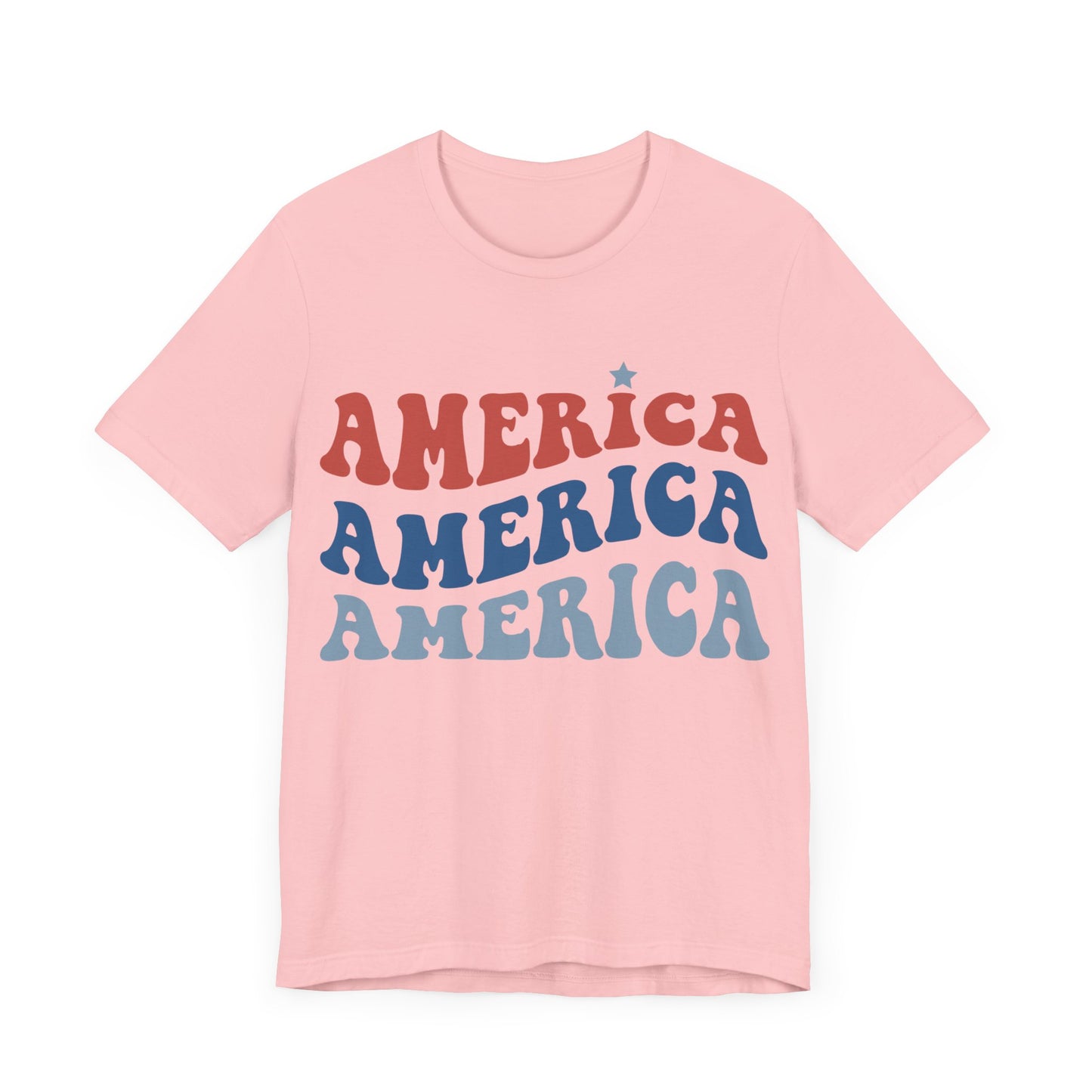 AMERICA Jersey Short Sleeve Tee