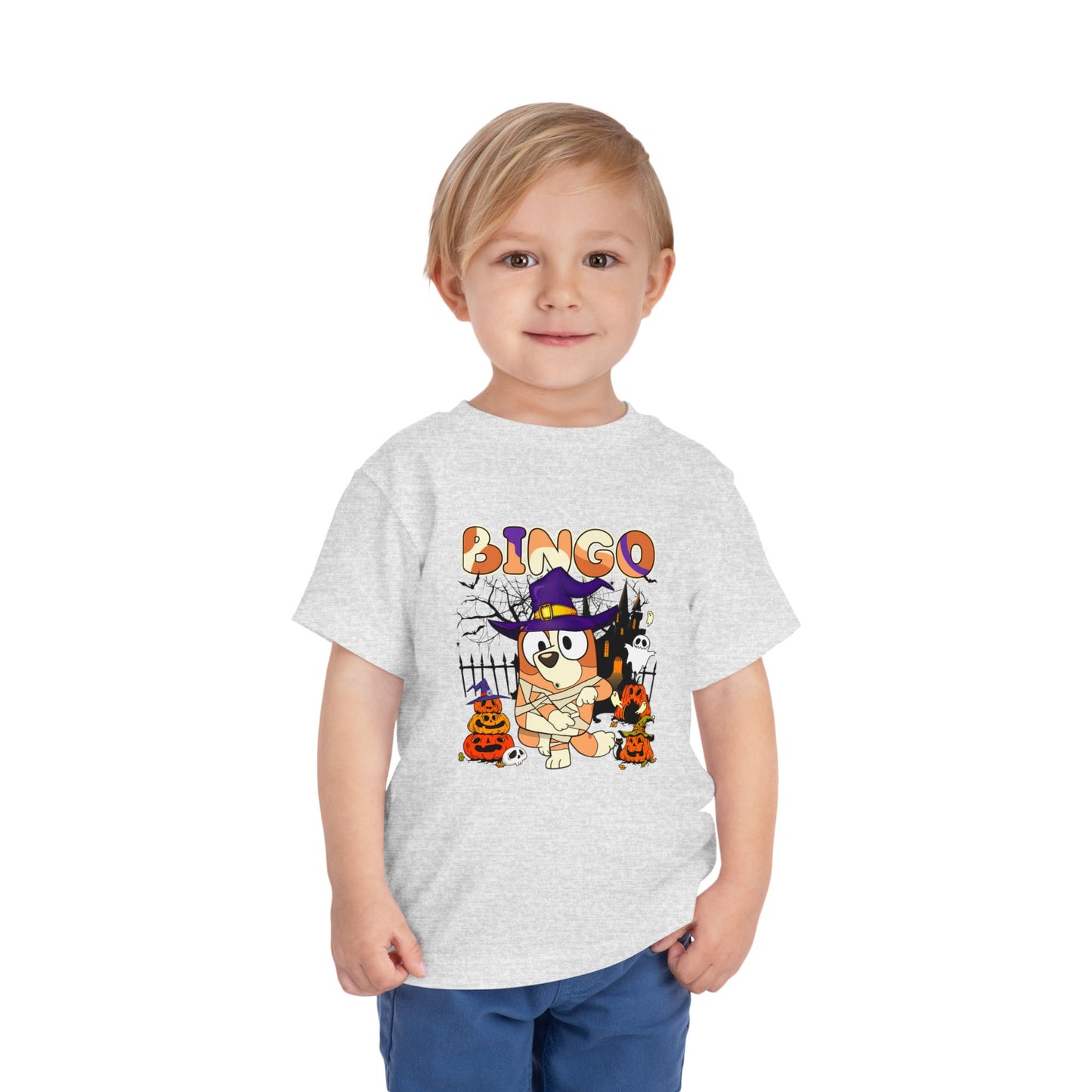 Bingo witch Toddler Short Sleeve Tee