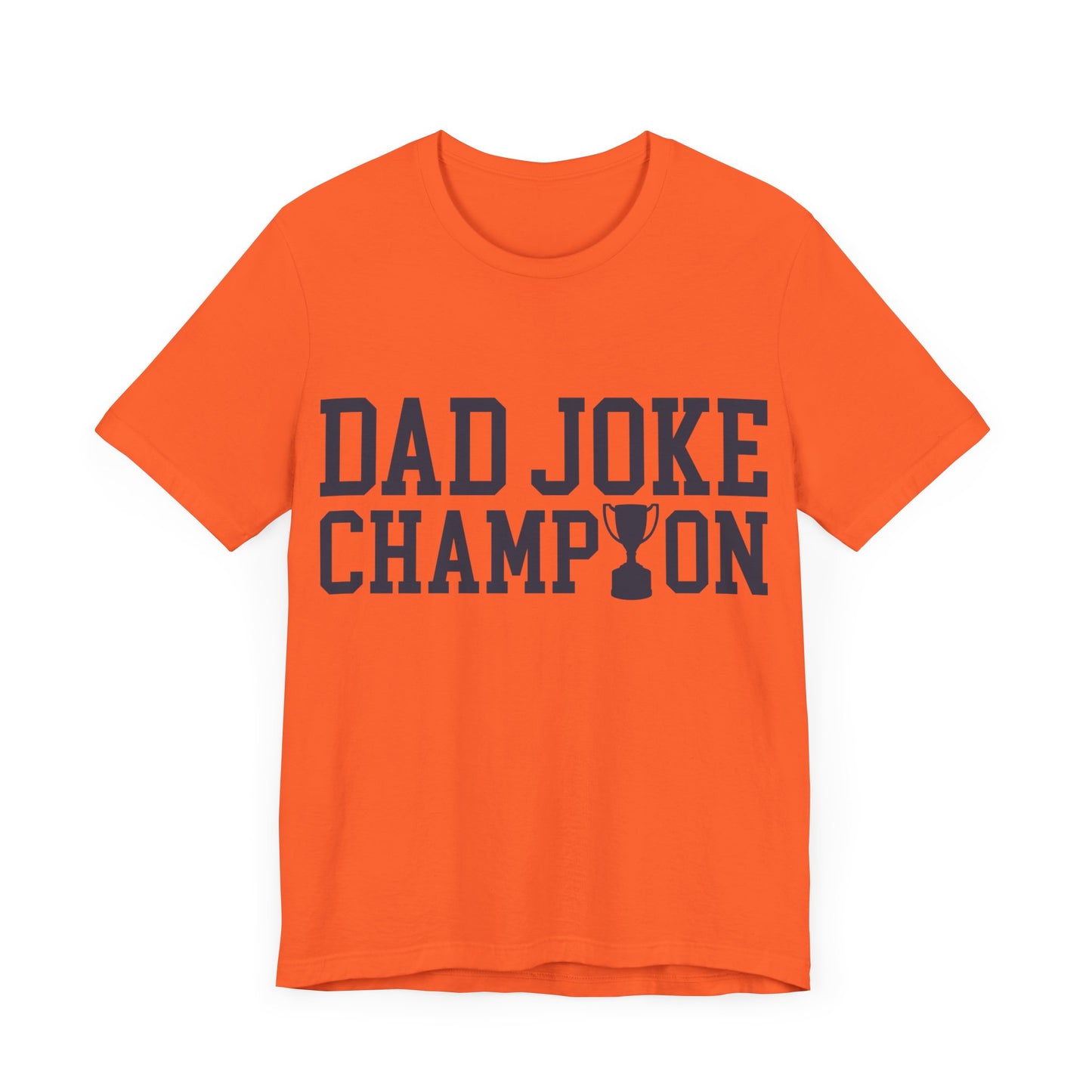 Dad Joke Champion Jersey Short Sleeve Tee