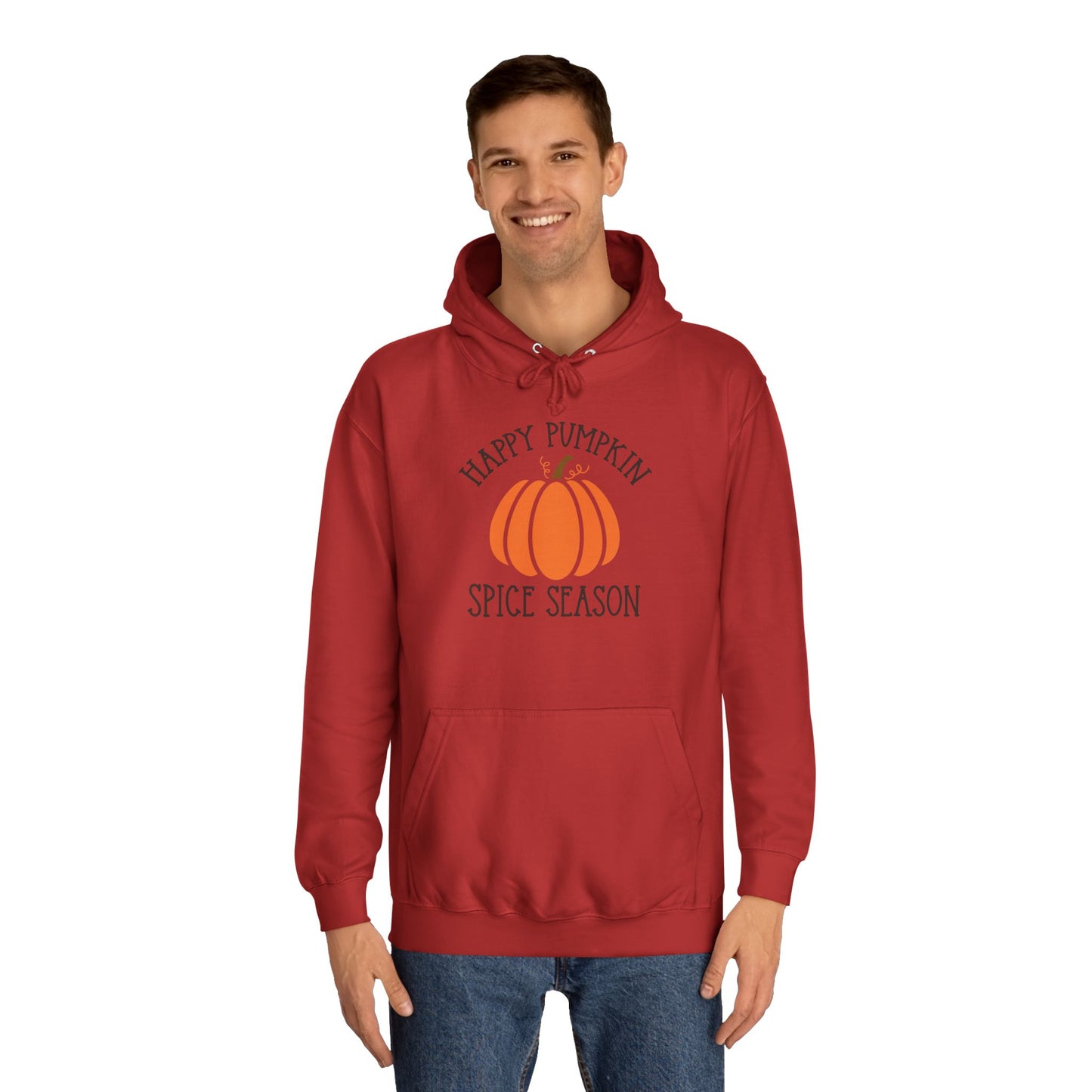 Happy Pumpkin Spice Season College Hoodie