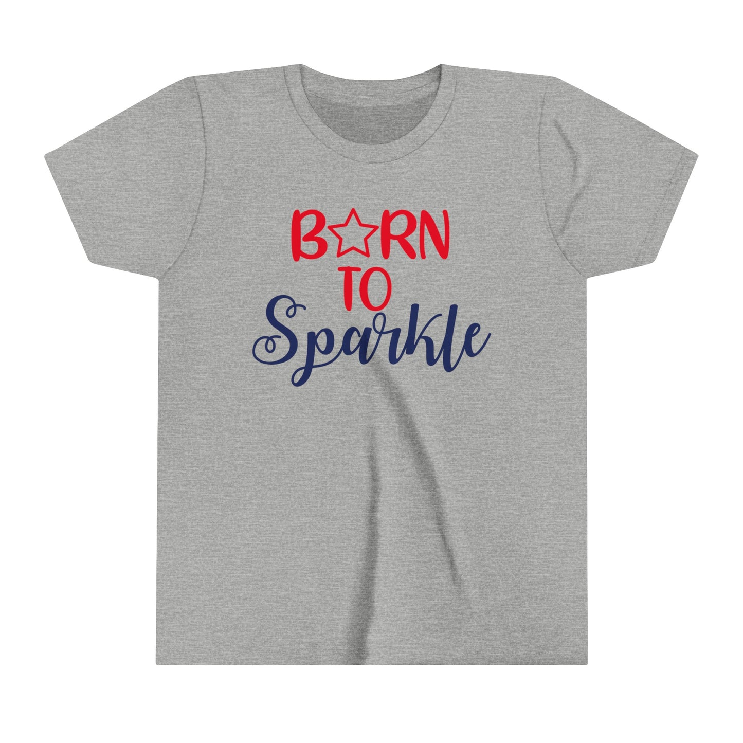 Born to Sparkle Youth Short Sleeve Tee