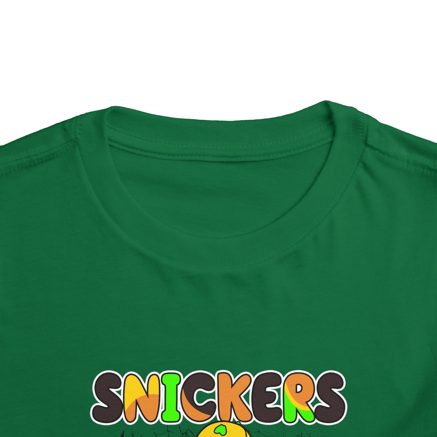 Snickers Ghost Toddler Short Sleeve Tee