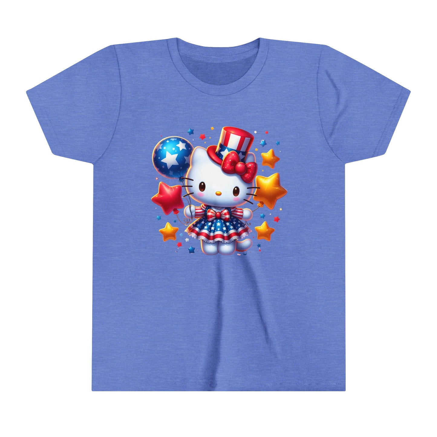 Balloons Hello Kitty Youth Short Sleeve Tee