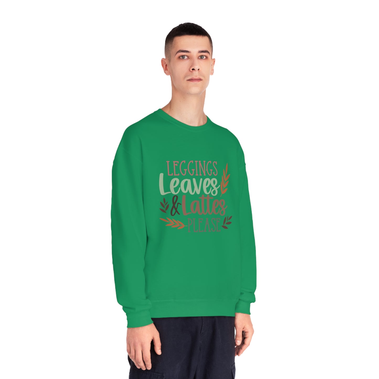 Leggings, Leaves & Lattes Please Crewneck Sweatshirt