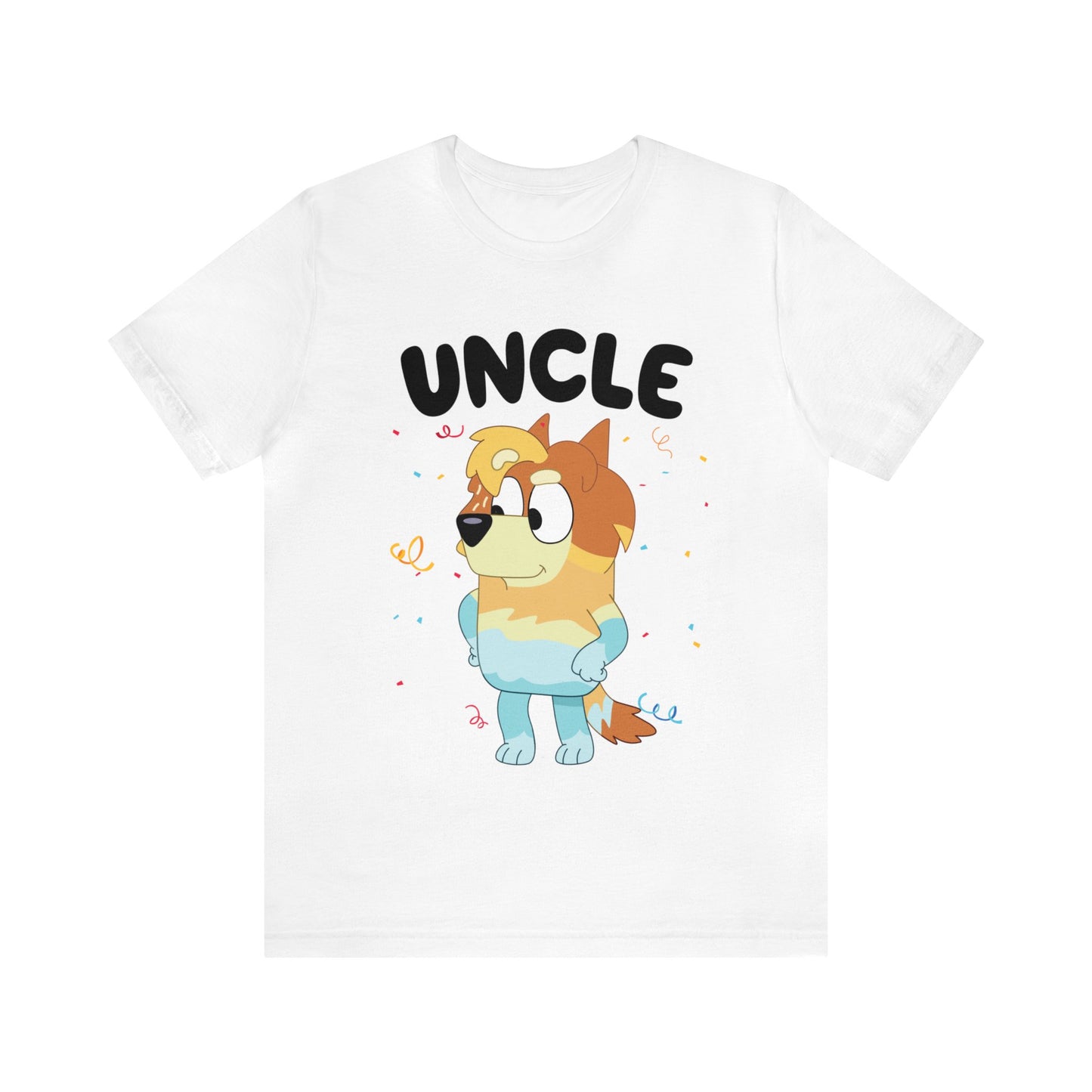 Uncle Bluey Birthday Short sleeve Tshirt