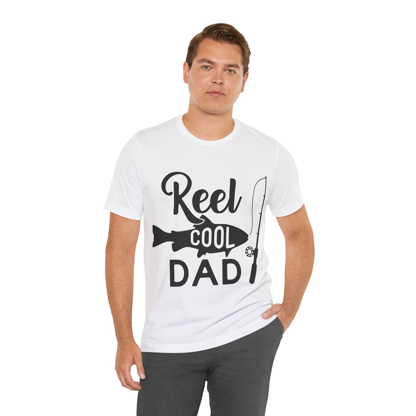 Reel Cool Dad Jersey Short Sleeve Tee