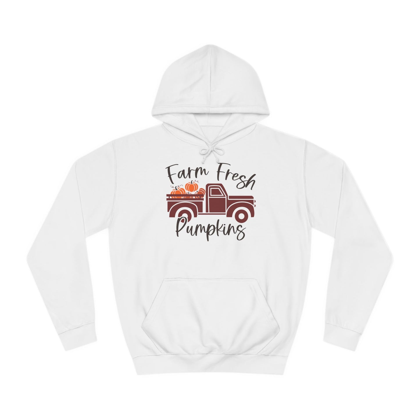 Farm Fresh Pumpkins College Hoodie