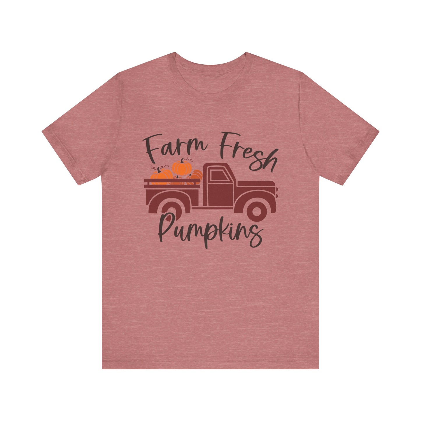 Farm Fresh Pumpkins Jersey Short Sleeve Tee