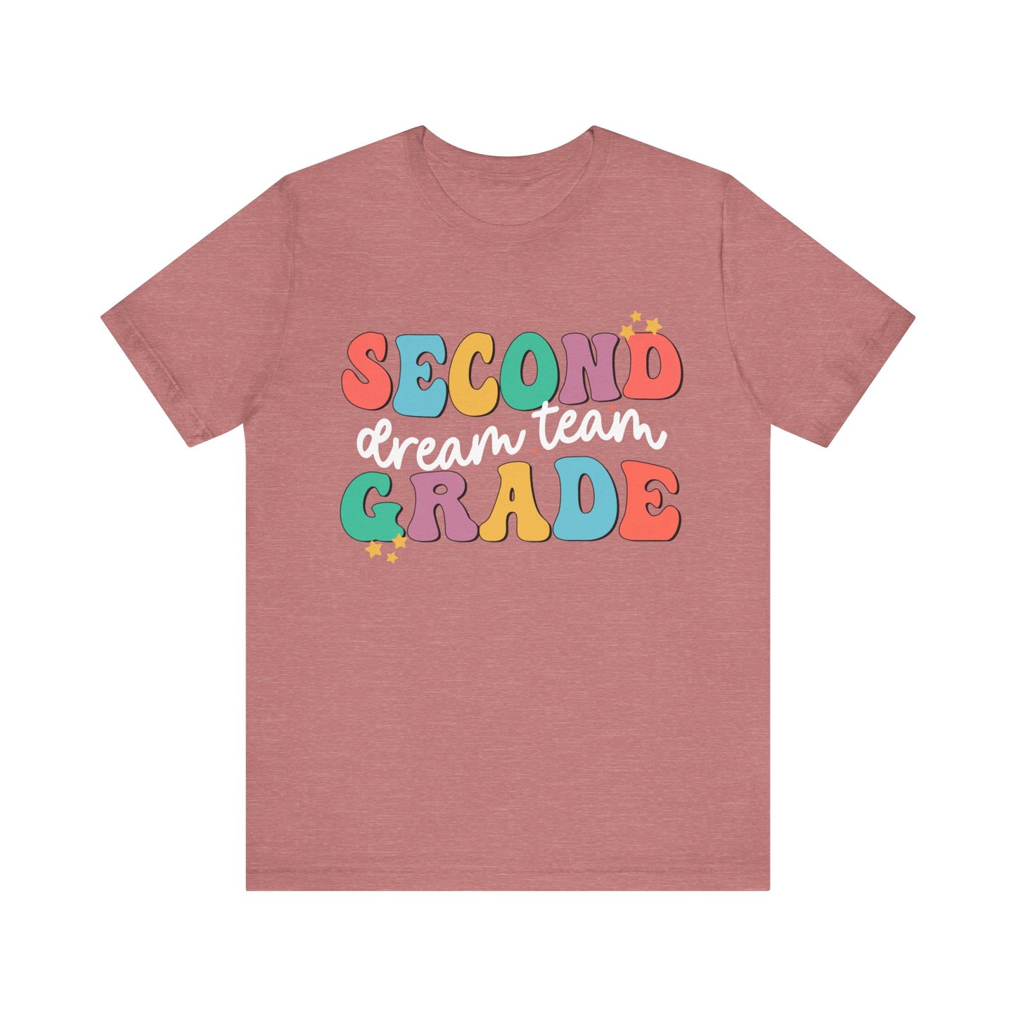 Second Grade Dream Team Jersey Short Sleeve Tee