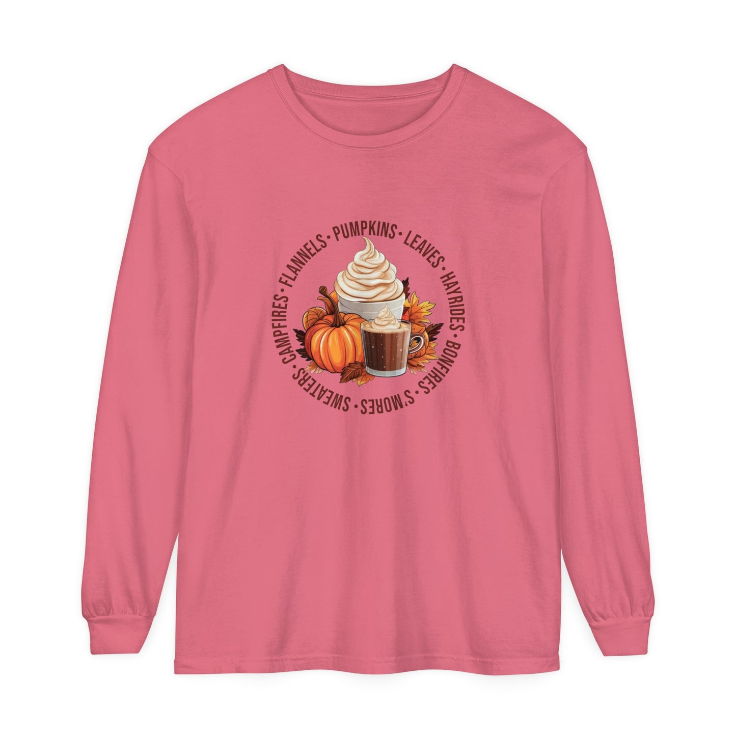 Circle of Fall Long Sleeve T-Shirt