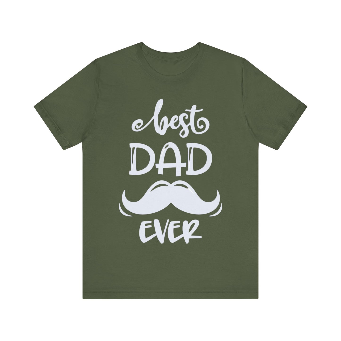 Best Dad Ever Jersey Short Sleeve Tee