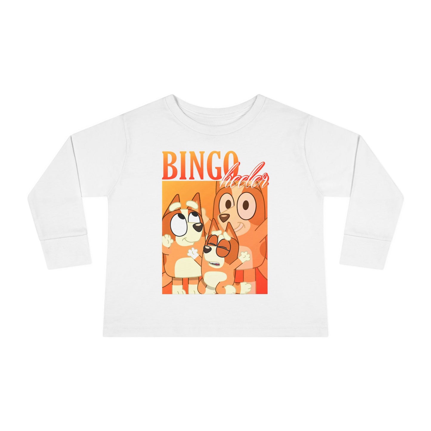Bingo Toddler Long Sleeve Tee