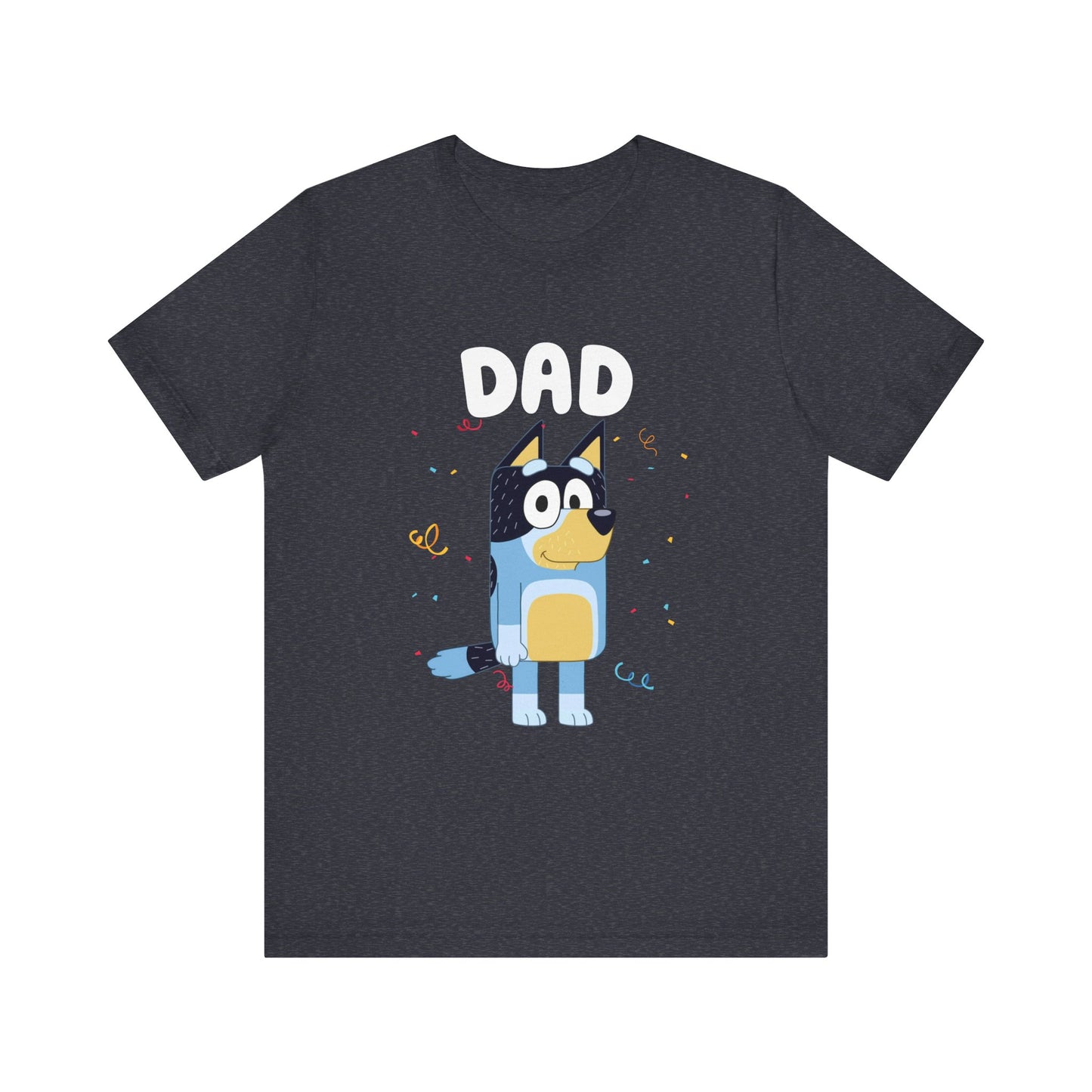 Dad Bluey Birthday Short sleeve Tshirt