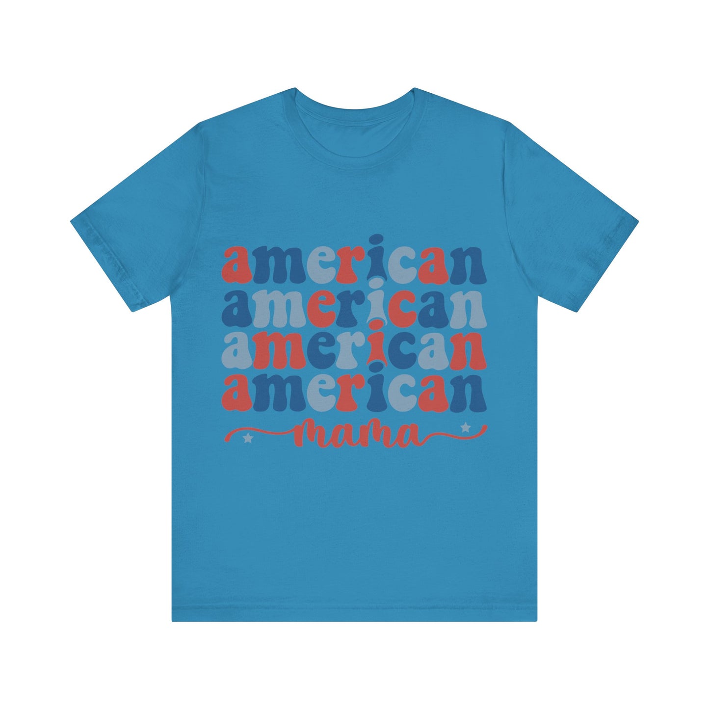 American Mama Jersey Short Sleeve Tee
