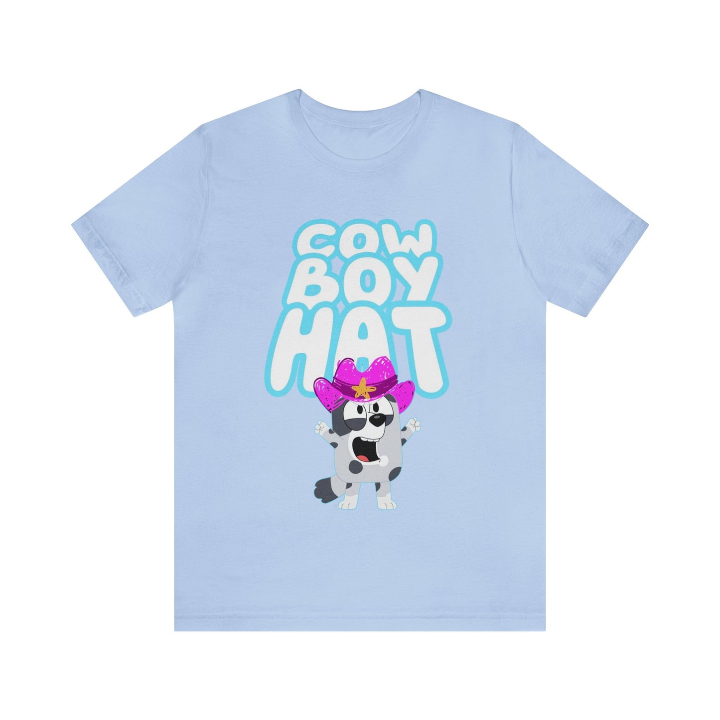 Cowboy Hat Short Sleeve Tshirt