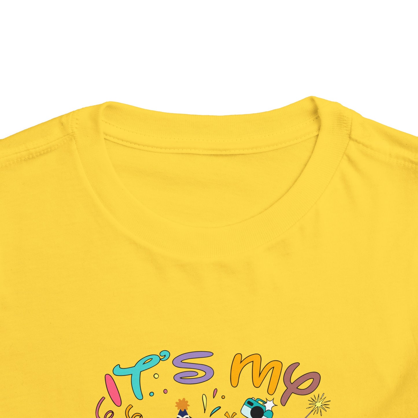 It's My Birthday Toddler Short Sleeve Tee