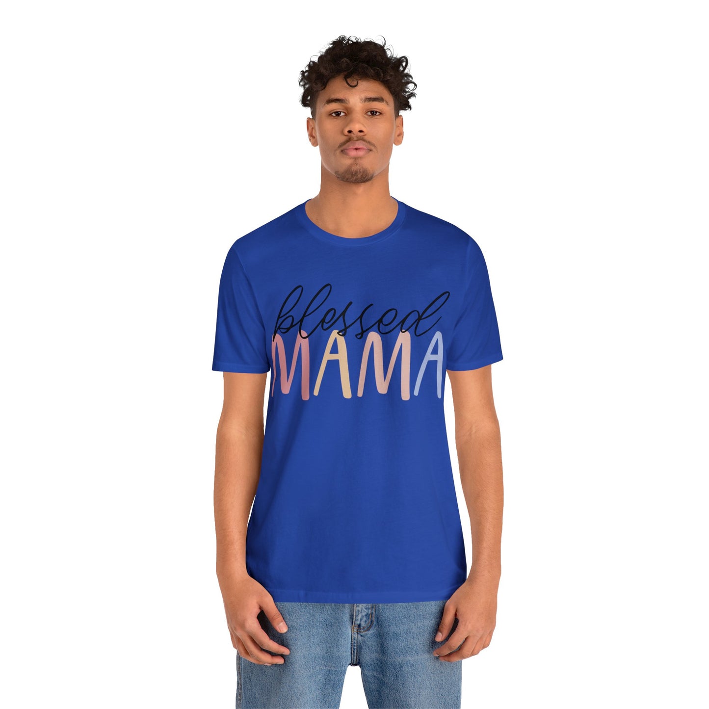 Blessed Mama short sleeve tshirt