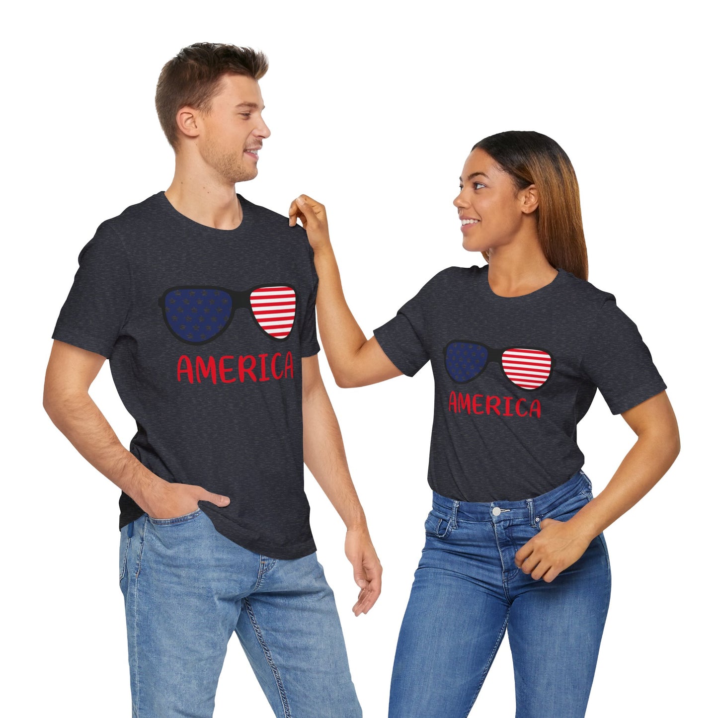 America Jersey Short Sleeve Tee