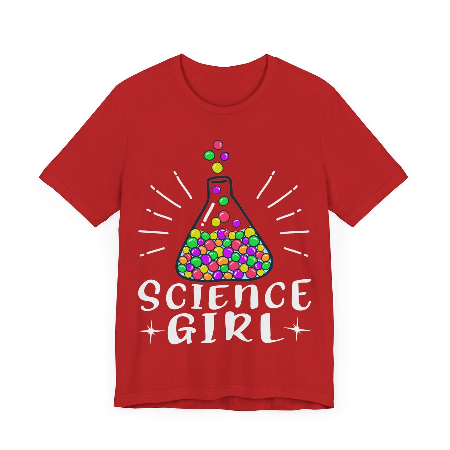 Science Girl Jersey Short Sleeve Tee