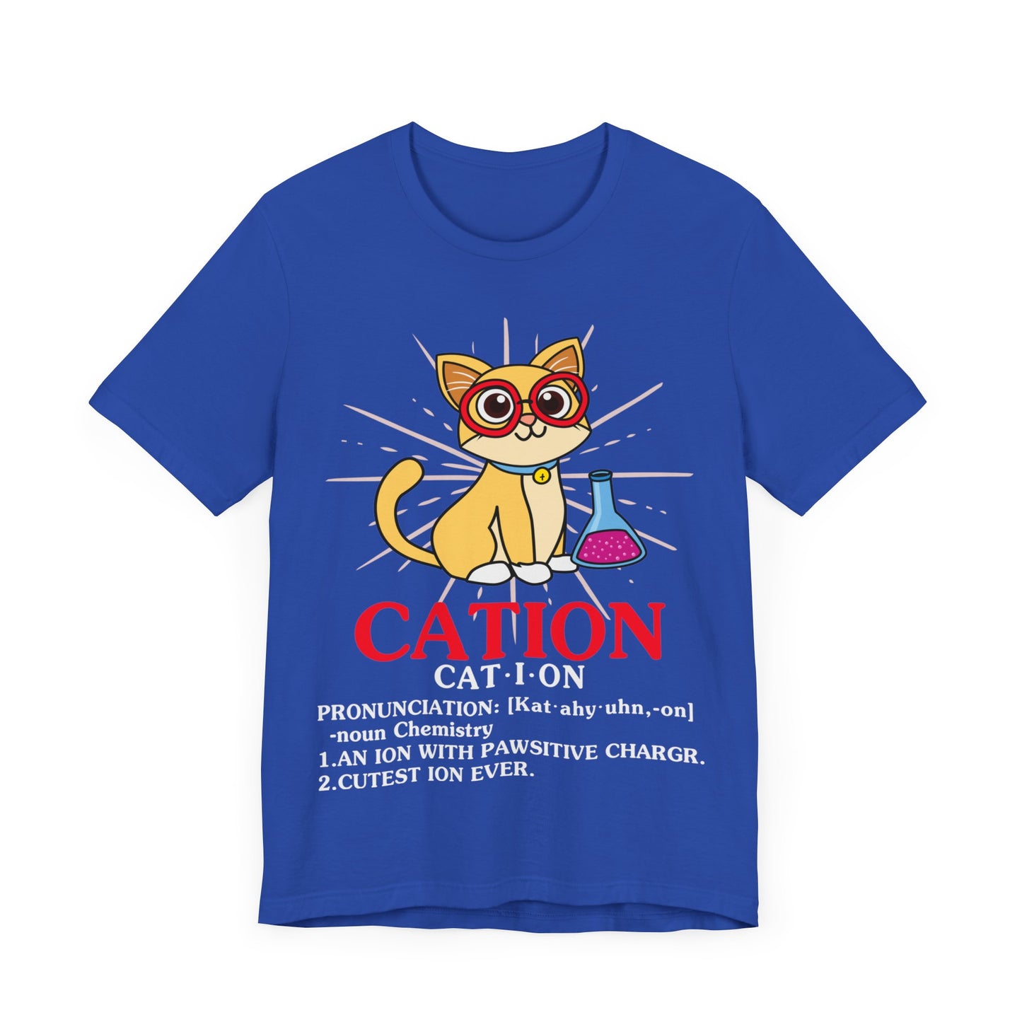 Cat-I-On (Cation) Definition Jersey Short Sleeve Tee