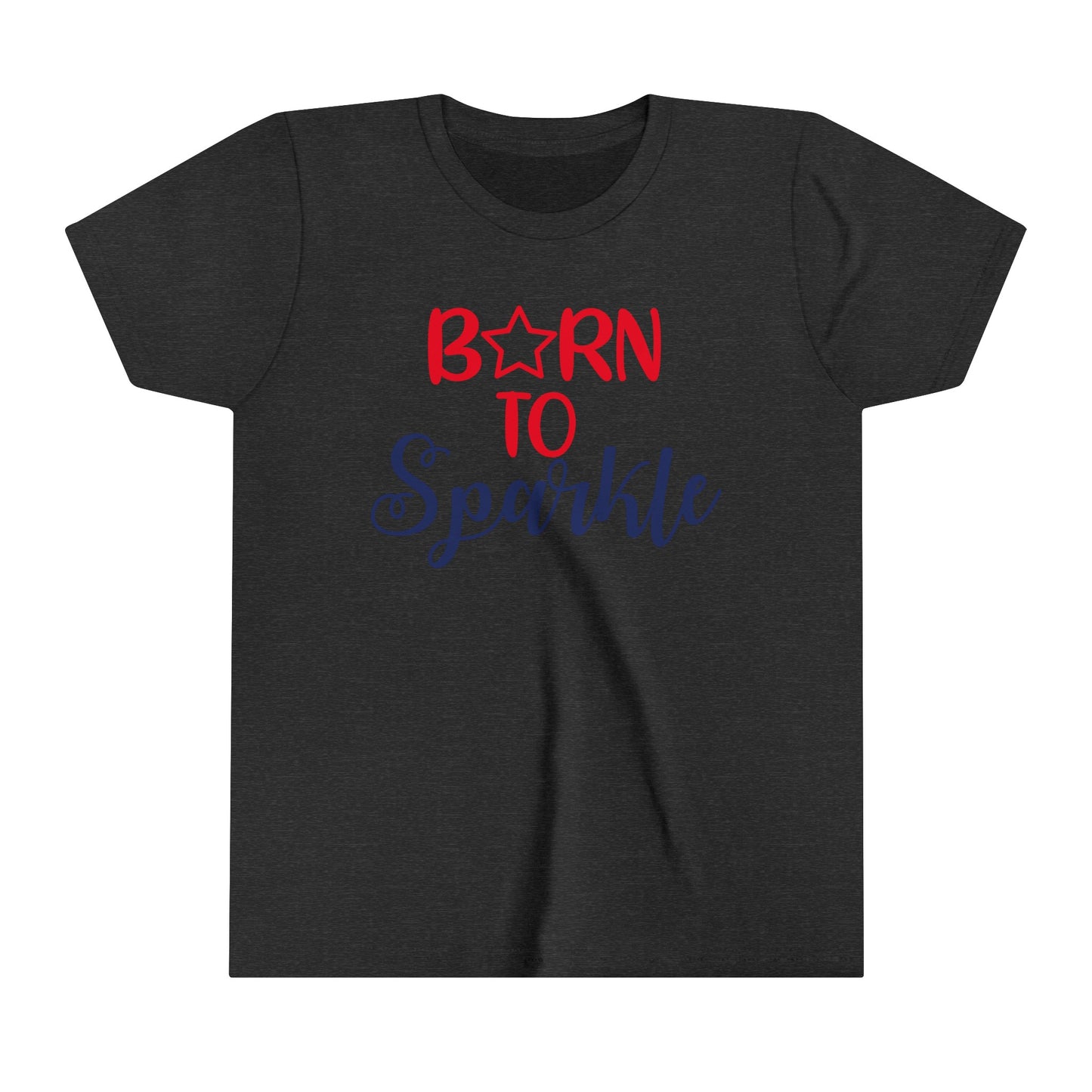 Born to Sparkle Youth Short Sleeve Tee