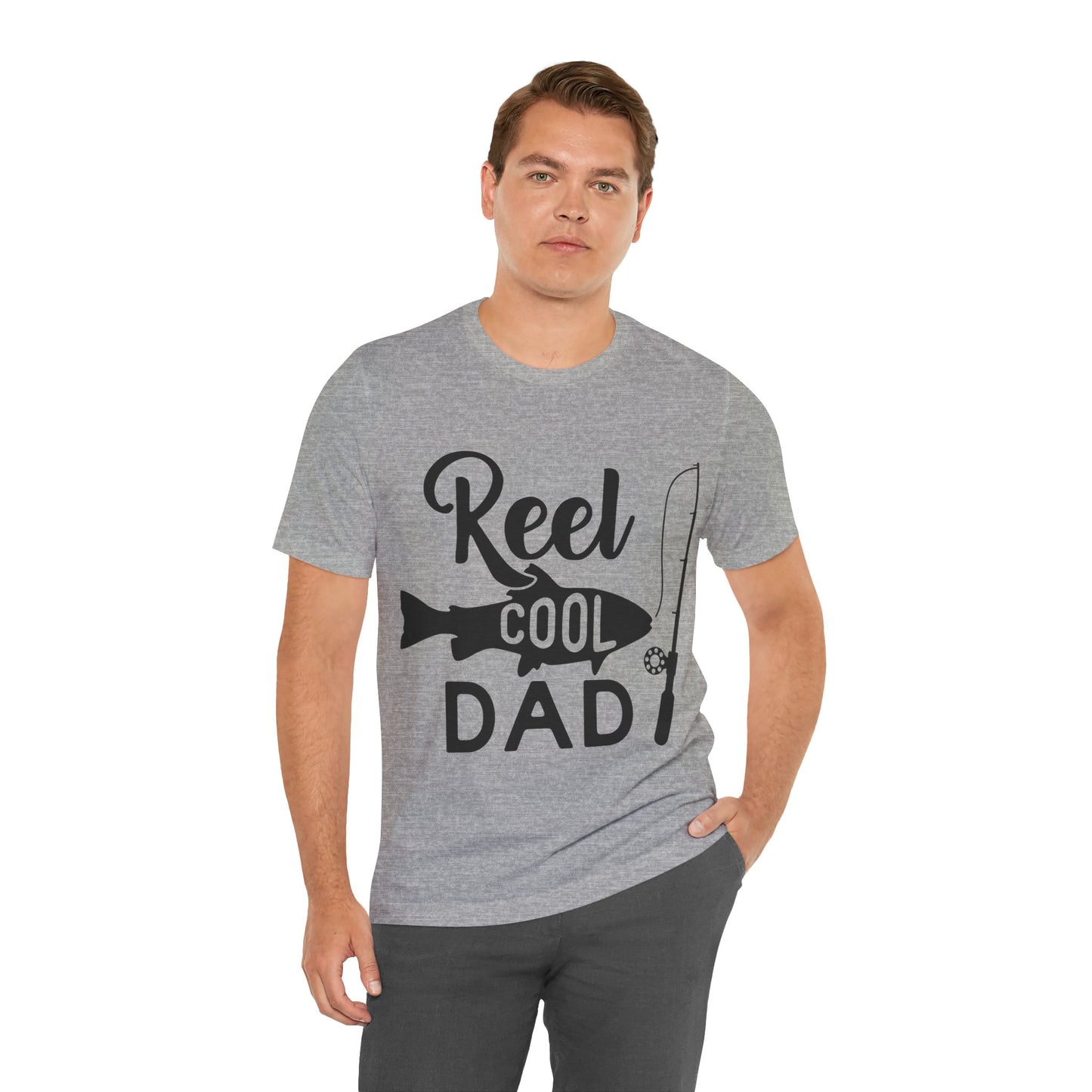 Reel Cool Dad Jersey Short Sleeve Tee