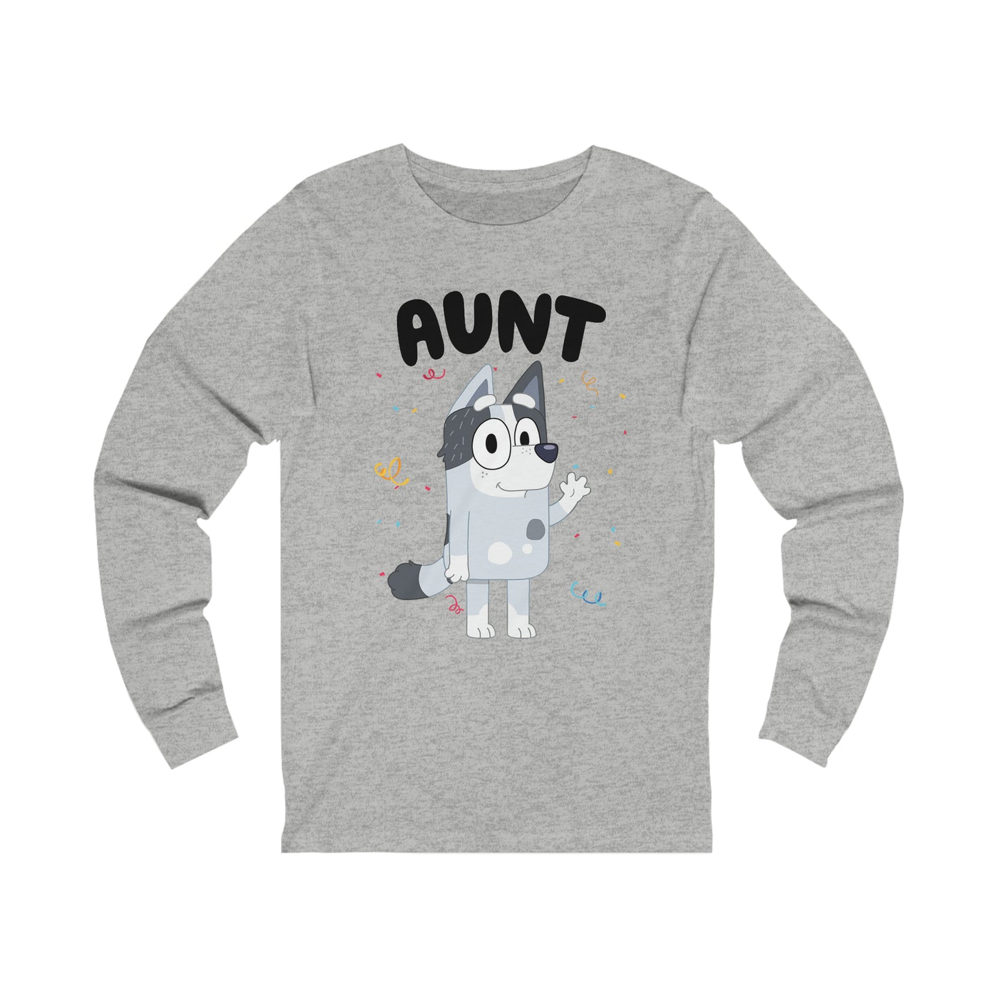 Aunt Bluey Birthday long sleeve Tshirt