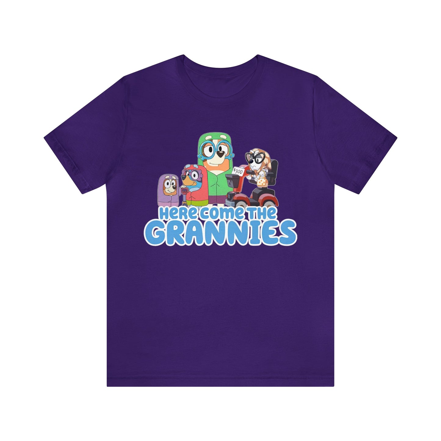 Here Comes the Grannies Short Sleeve Tshirt
