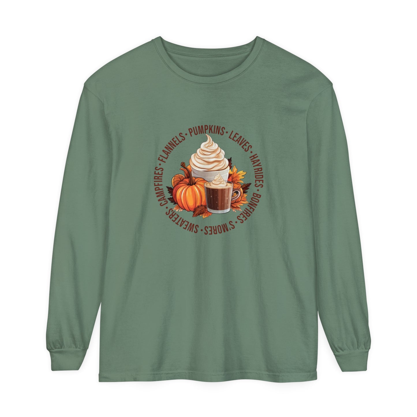 Circle of Fall Long Sleeve T-Shirt