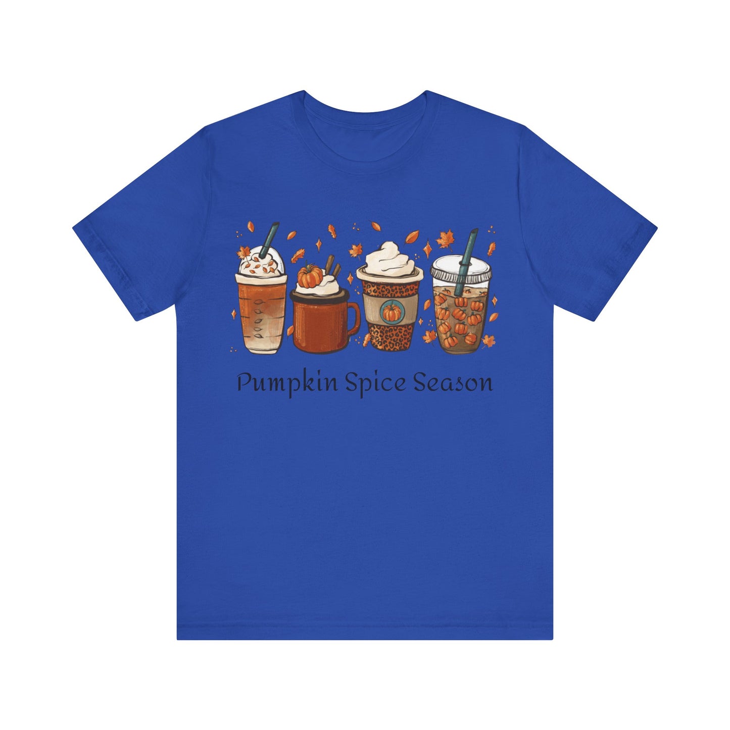 Pumpkin Spice Season Jersey Short Sleeve Tee