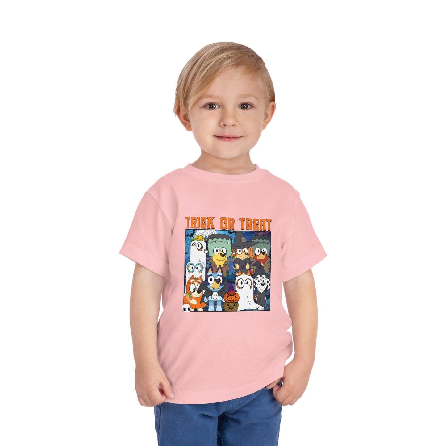 Trick or Treat Toddler Short Sleeve Tee