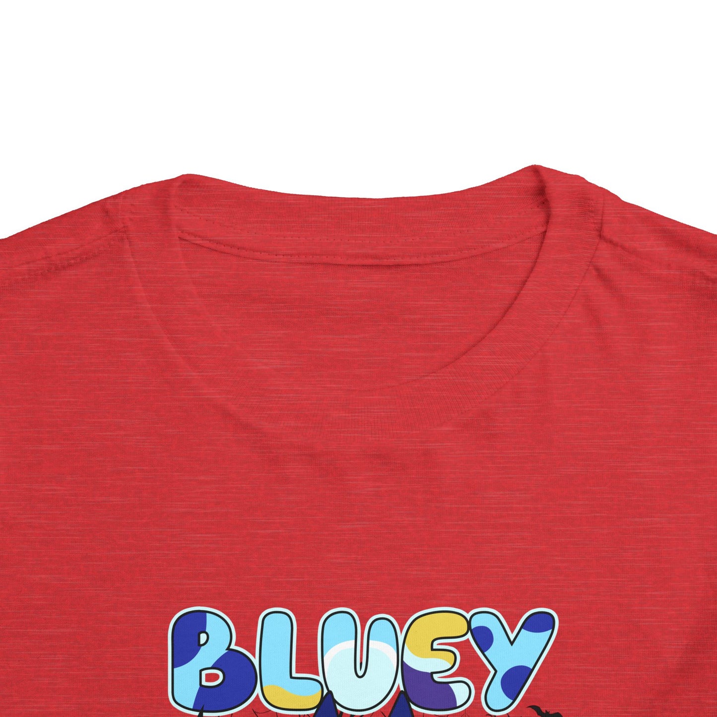 Bluey vampire Toddler Short Sleeve Tee