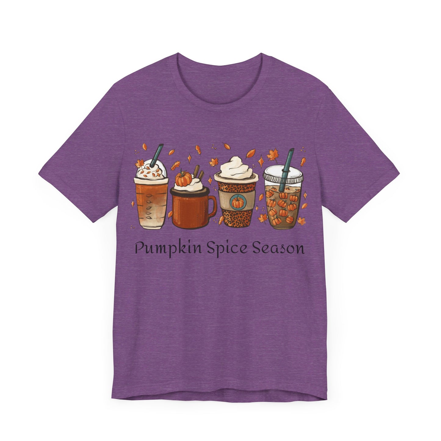 Pumpkin Spice Season Jersey Short Sleeve Tee